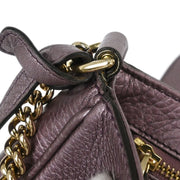 Gucci Metallic Purple Soho Chain Shoulder Bag 336752 213312 AQ00072