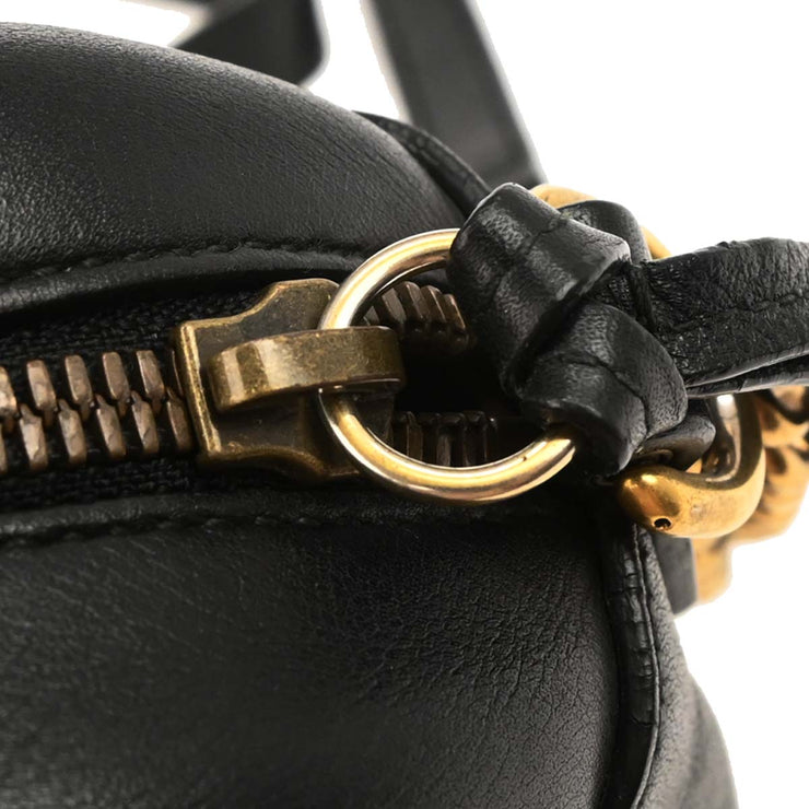 Gucci Black Leather Marmont Shoulder Bag 447632 001998 AQ00073