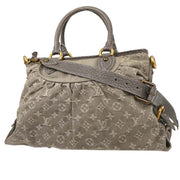 Louis Vuitton Monogram Denim Neo Cabby MM Tote Handbag M95837 TH2019 AQ00074