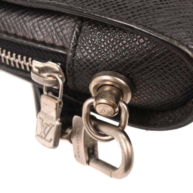 Louis Vuitton Black Taiga Baikal Clutch Handbag M30182 VI0073 AQ00077
