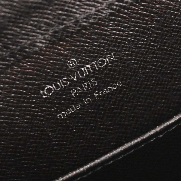 Louis Vuitton Black Taiga Baikal Clutch Handbag M30182 VI0073 AQ00077