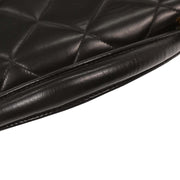 Chanel Black Lambskin Briefcase Handbag AQ00078