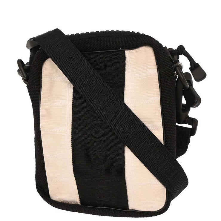 Chanel Black White Travel Line Crossbody Bag AQ00079