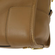 Loewe Brown Leather Amazona 36 2way Handbag 471703 AQ00081