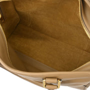 Loewe Brown Leather Amazona 36 2way Handbag 471703 AQ00081