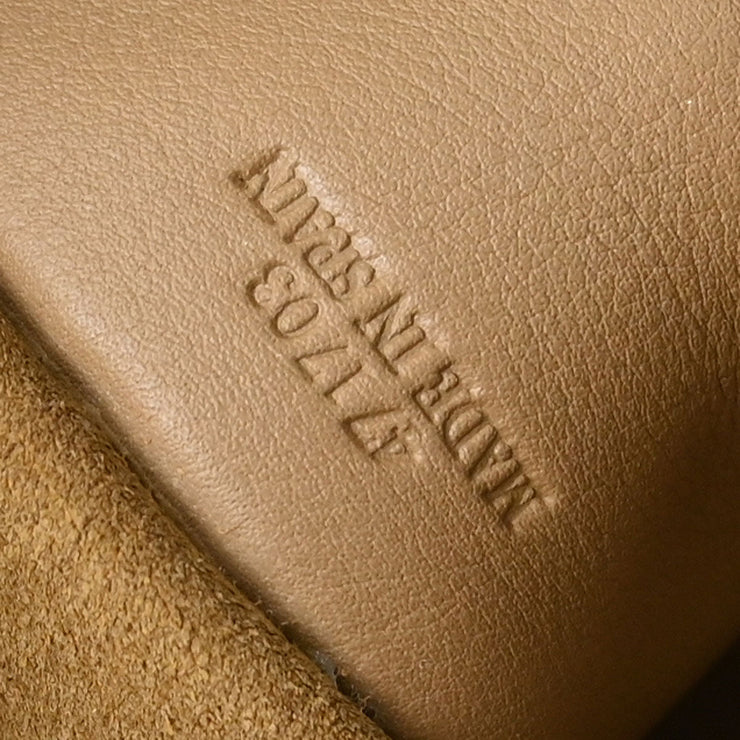 Loewe Brown Leather Amazona 36 2way Handbag 471703 AQ00081