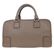 Loewe Gray Leather Amazona 28 Handbag 011307 AQ00082