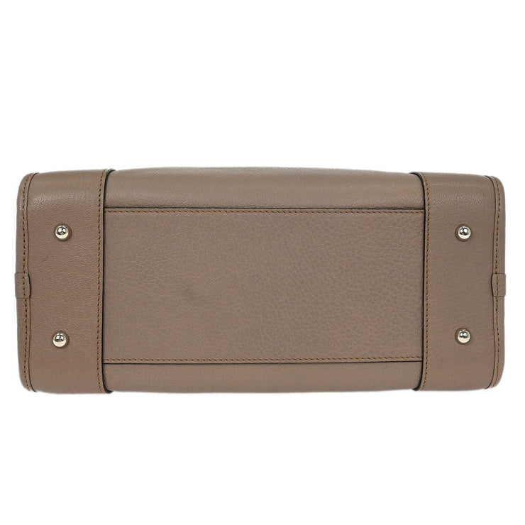Loewe Gray Leather Amazona 28 Handbag 011307 AQ00082