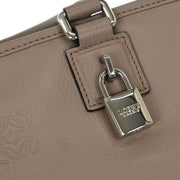 Loewe Gray Leather Amazona 28 Handbag 011307 AQ00082