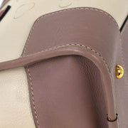 Loewe Off-white Perforated Leather Amazona 28 Handbag 271102 AQ00083
