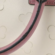 Loewe Off-white Perforated Leather Amazona 28 Handbag 271102 AQ00083