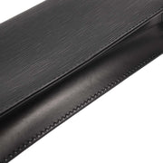 Louis Vuitton Black Epi Pochette Sellier Dragonne Clutch M52612 VI0055 AQ00084