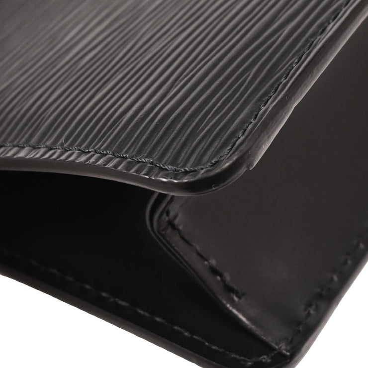 Louis Vuitton Black Epi Pochette Sellier Dragonne Clutch M52612 VI0055 AQ00084