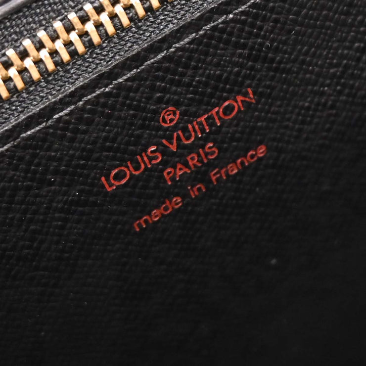 Louis Vuitton Black Epi Pochette Sellier Dragonne Clutch M52612 VI0055 AQ00084