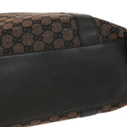 Gucci Brown Bamboo GG Handbag 339547 492174 AQ00085