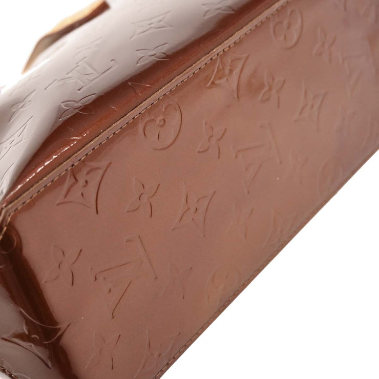 Louis Vuitton Bronze Vernis Reade PM Tote Handbag M91146 MI1001 AQ00088