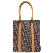 Christian Dior Brown Trotter Tote Handbag BOB0111 AQ00091