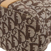 Christian Dior Brown Trotter Tote Handbag BOB0111 AQ00091