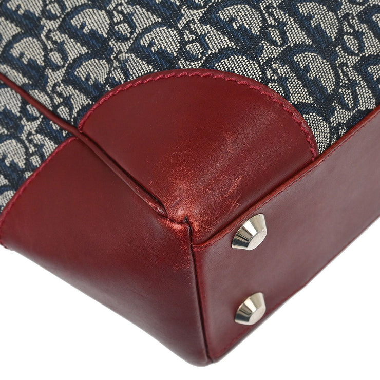 Christian Dior Navy Bordeaux Trotter Tote Bag 15-BO-0055 AQ00092