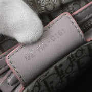 Christian Dior Light Gray Lambskin Lady Dior Cannage Handbag 02-MA-0161 AQ00093