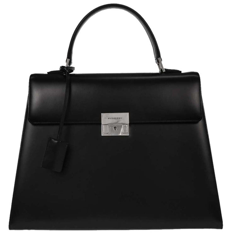 Burberry Black Leather Handbag AQ00097