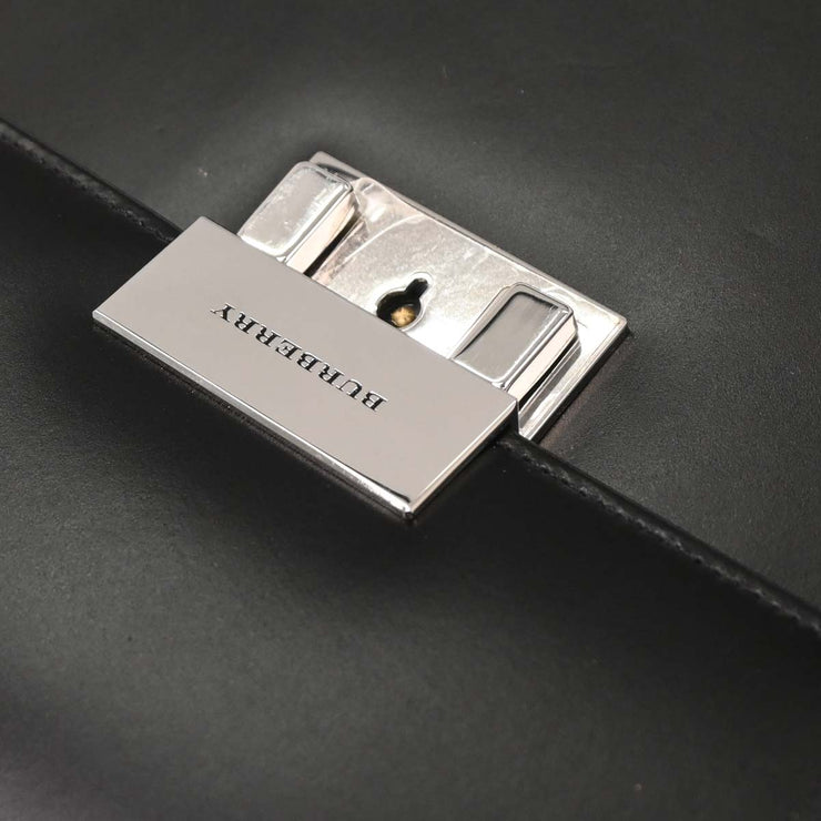 Burberry Black Leather Handbag AQ00097