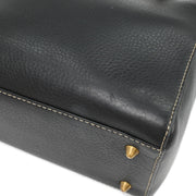 Christian Dior Black Calfskin Lady Dior 2way Handbag 05-MA-0072 AQ00098