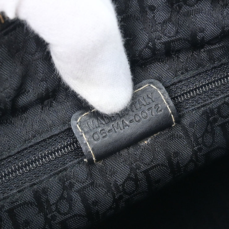 Christian Dior Black Calfskin Lady Dior 2way Handbag 05-MA-0072 AQ00098
