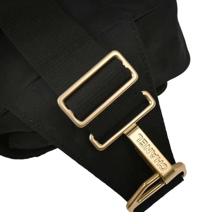 Chanel Black Travel Line Bum Bag AQ00100