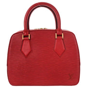Louis Vuitton Red Epi Sablon Handbag M52047 TH1927 AQ00104