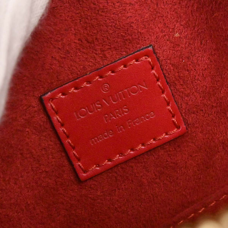 Louis Vuitton Red Epi Sablon Handbag M52047 TH1927 AQ00104