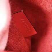 Louis Vuitton Red Epi Sablon Handbag M52047 TH1927 AQ00104