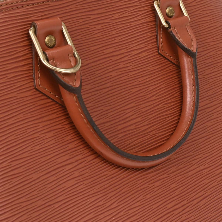 Louis Vuitton Brown Epi Alma Handbag M52143 AR0996 AQ00106