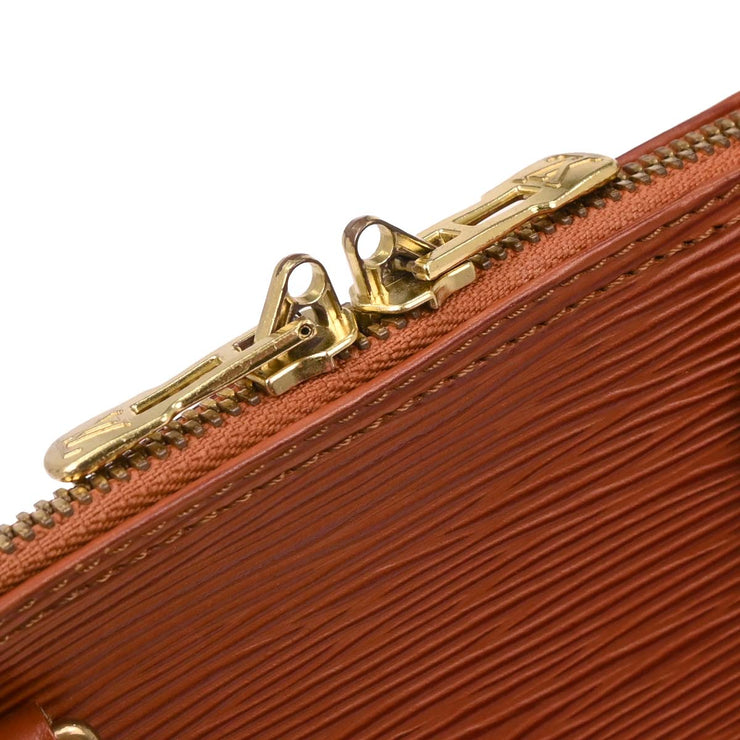 Louis Vuitton Brown Epi Alma Handbag M52143 AR0996 AQ00106