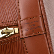 Louis Vuitton Brown Epi Alma Handbag M52143 AR0996 AQ00106