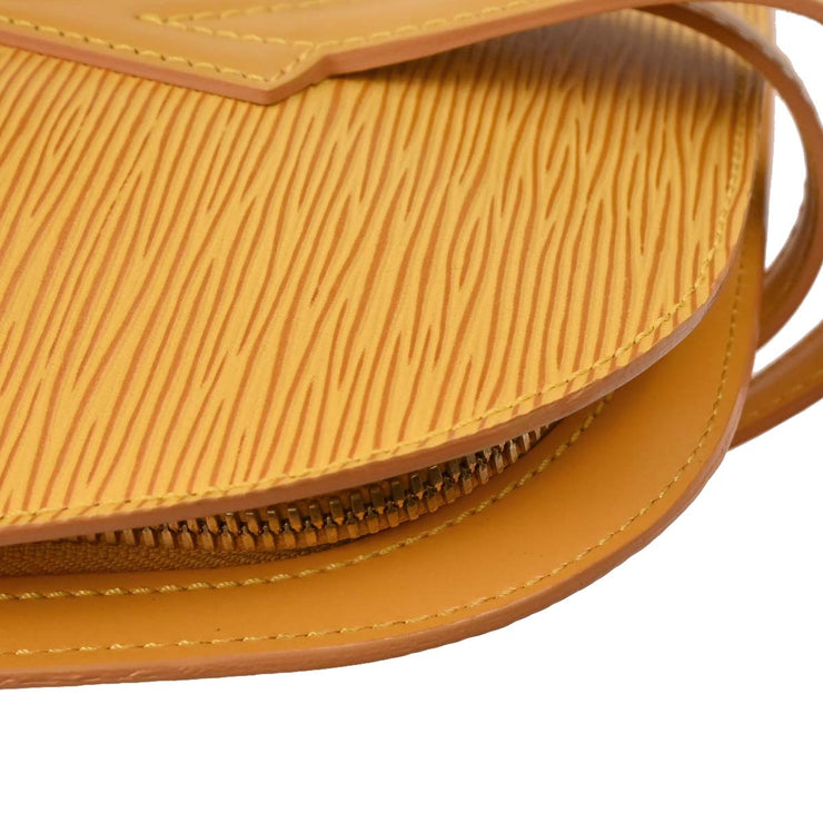 Louis Vuitton Yellow Epi Lussac Shoulder Bag M52289 AS0021 AQ00107