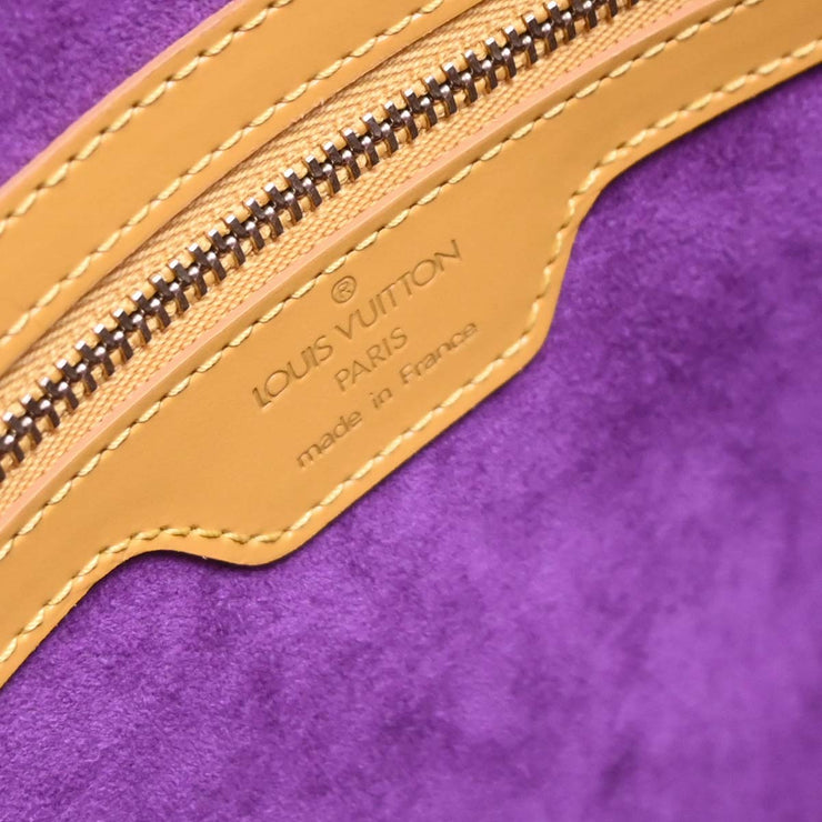 Louis Vuitton Yellow Epi Lussac Shoulder Bag M52289 AS0021 AQ00107
