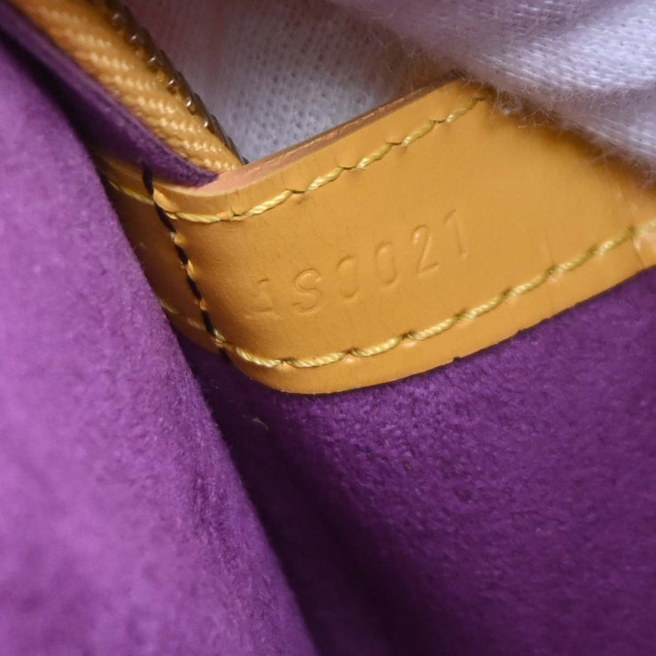 Louis Vuitton Yellow Epi Lussac Shoulder Bag M52289 AS0021 AQ00107