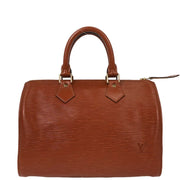 Louis Vuitton Brown Epi Speedy 25 Handbag M43013 VI1913 AQ00109