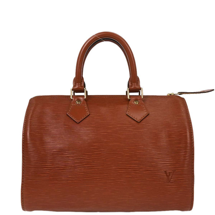Louis Vuitton Brown Epi Speedy 25 Handbag M43013 VI1913 AQ00109