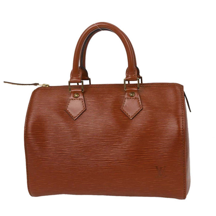 Louis Vuitton Brown Epi Speedy 25 Handbag M43013 VI1913 AQ00109