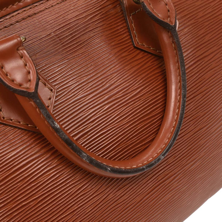 Louis Vuitton Brown Epi Speedy 25 Handbag M43013 VI1913 AQ00109