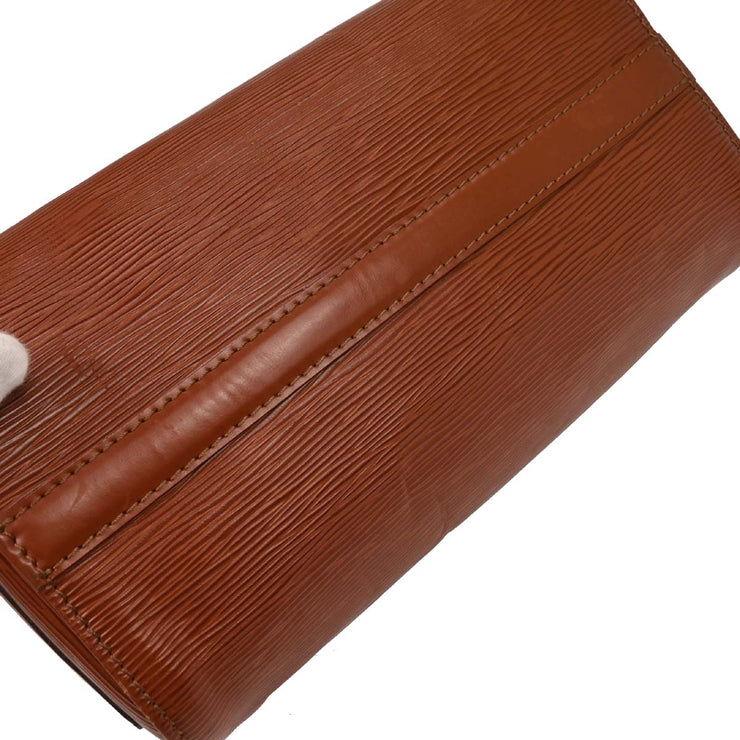 Louis Vuitton Brown Epi Speedy 25 Handbag M43013 VI1913 AQ00109