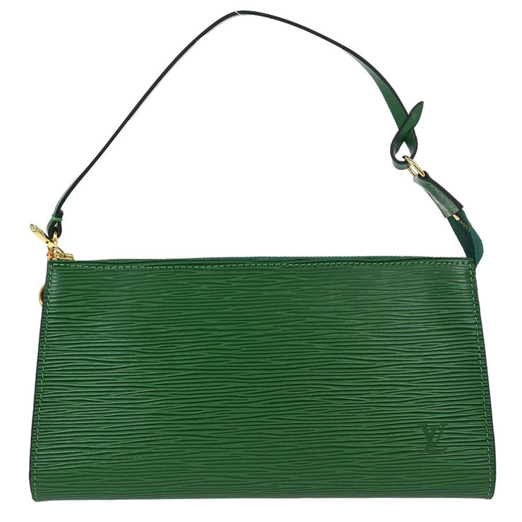 Louis Vuitton Green Epi Pochette Accessoires 24 Handbag M52954 AR0939 AQ00112