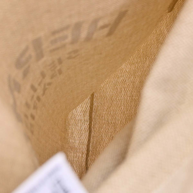 Hermes Beige Gold Toile Chevrons Aline GM Shoulder Bag AQ00113