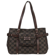 Loewe Brown PVC Anagram Handbag 290606 AQ00121