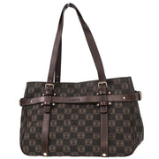 Loewe Brown PVC Anagram Handbag 290606 AQ00121