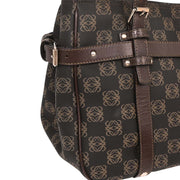 Loewe Brown PVC Anagram Handbag 290606 AQ00121