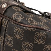 Loewe Brown PVC Anagram Handbag 290606 AQ00121