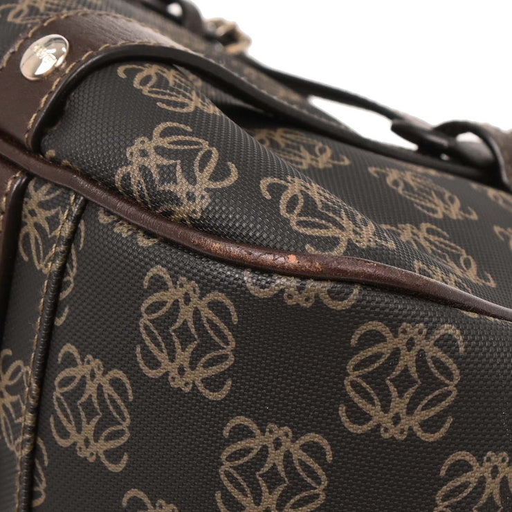 Loewe Brown PVC Anagram Handbag 290606 AQ00121